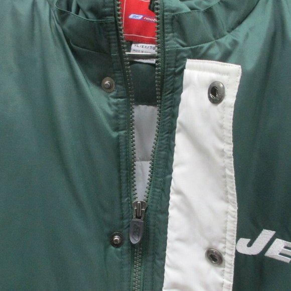 Reebok New York Jets NFL Coat Jacket XL - Picture 8 of 8